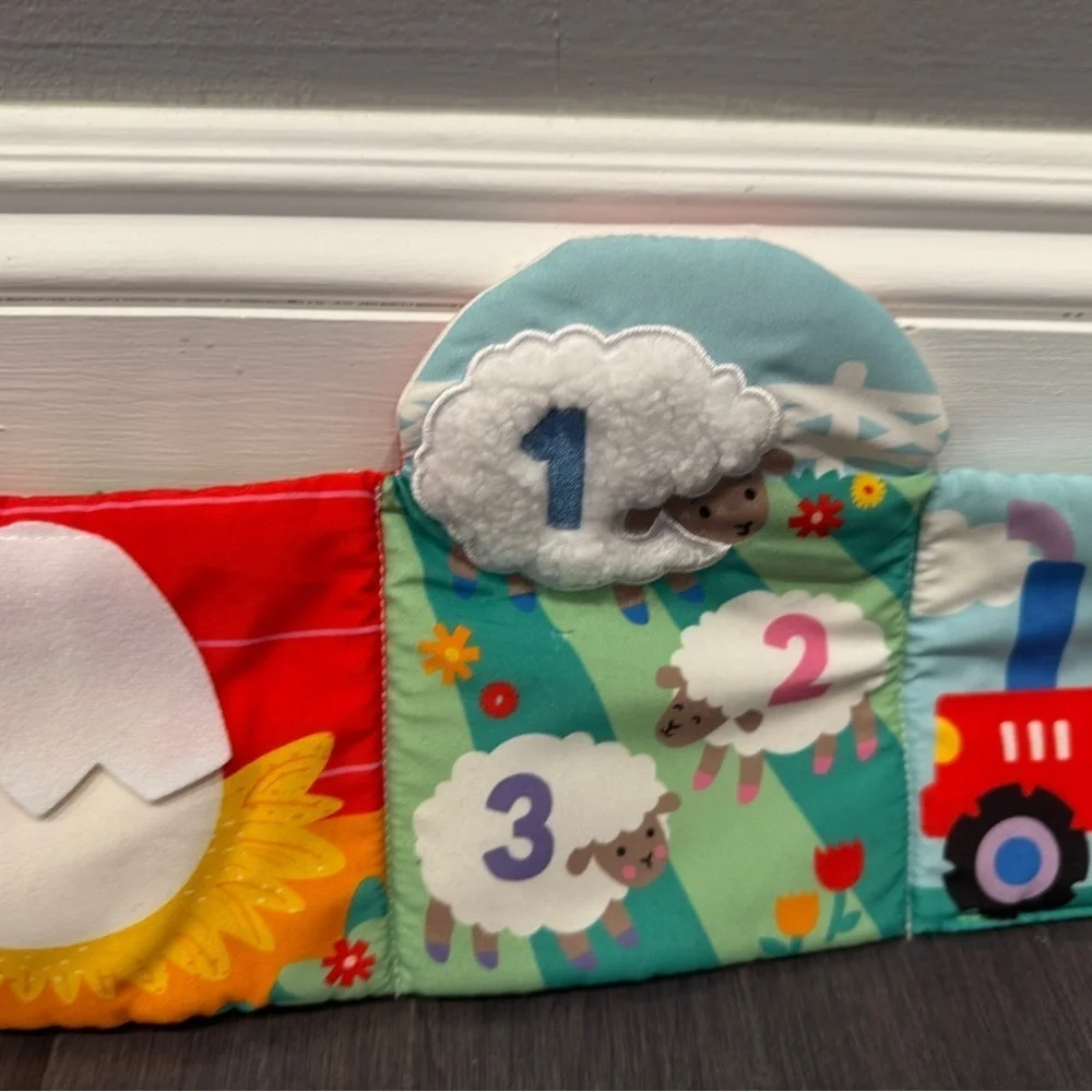 NWOT Ms. Rachel’s Learning Farm Plush Farm Sensory Toy for Babies and Toddlers